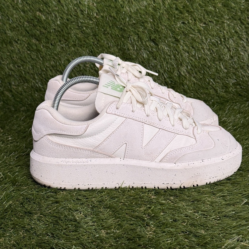 New Balance CT302 Mens 7.5 Sea Salt White Avocado Suede Y2K Sneakers CT302DA